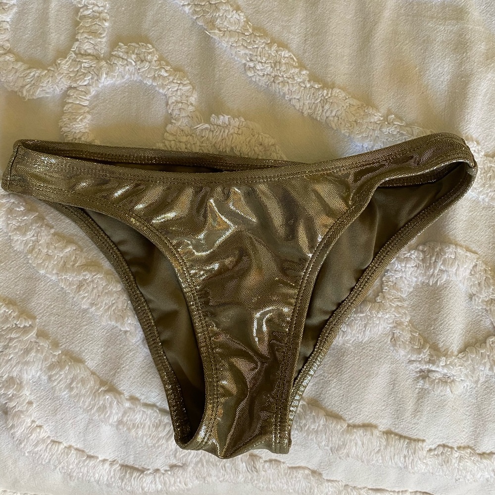 Xhilaration Gold Bikini Bottoms